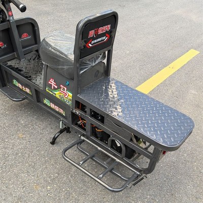 载重王电动电瓶车72V60V拉货载货牛马摩托车外卖送货大力神长跑王