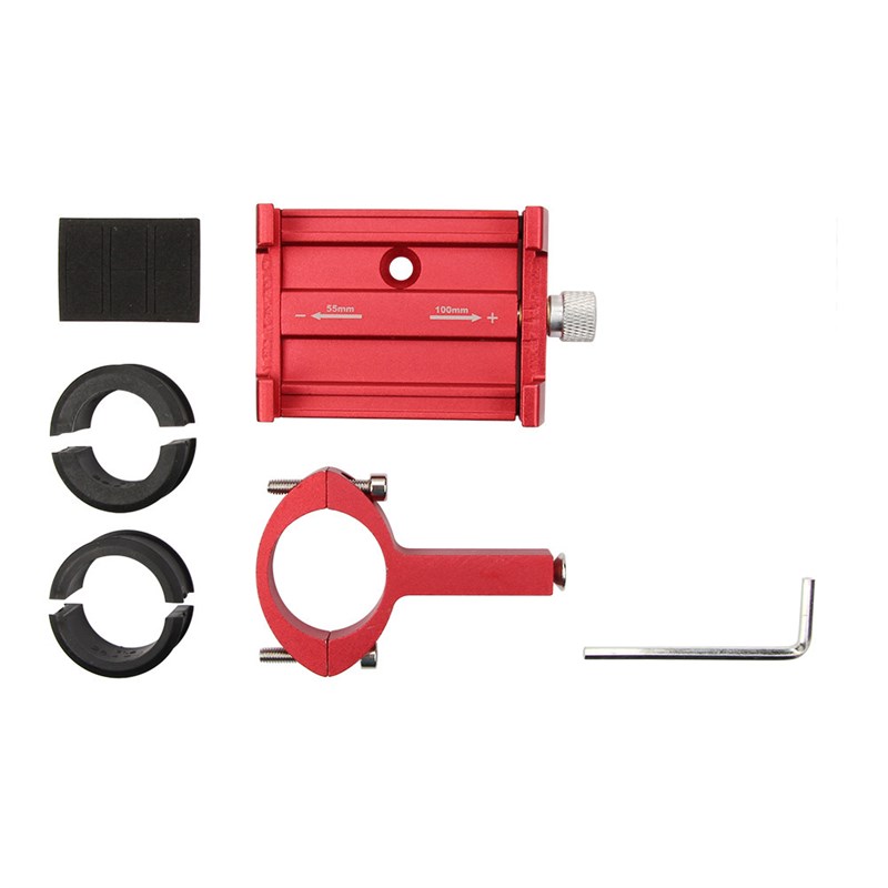 铝合金手机架电瓶电动摩托车自行车骑行外卖防震固定导航手机支架