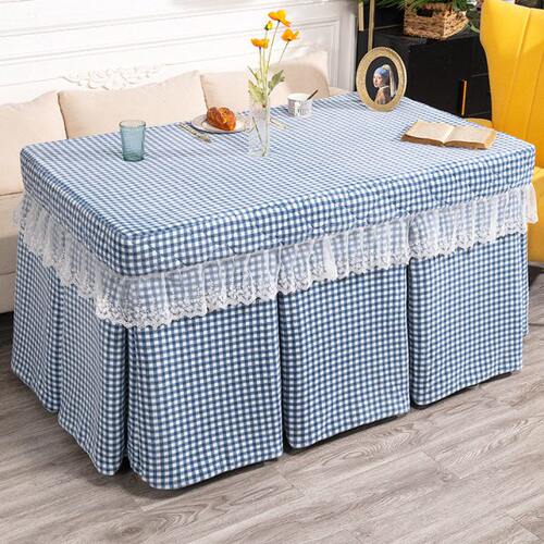 电暖炉罩布罩新款烤火桌罩套长方形正方形加绒加厚防水防尘烤火罩