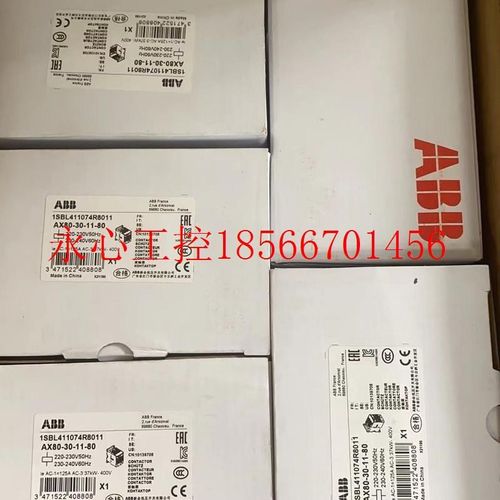 议价AX80-30-11-80 全新原装ABB软启动器 220V 变压器