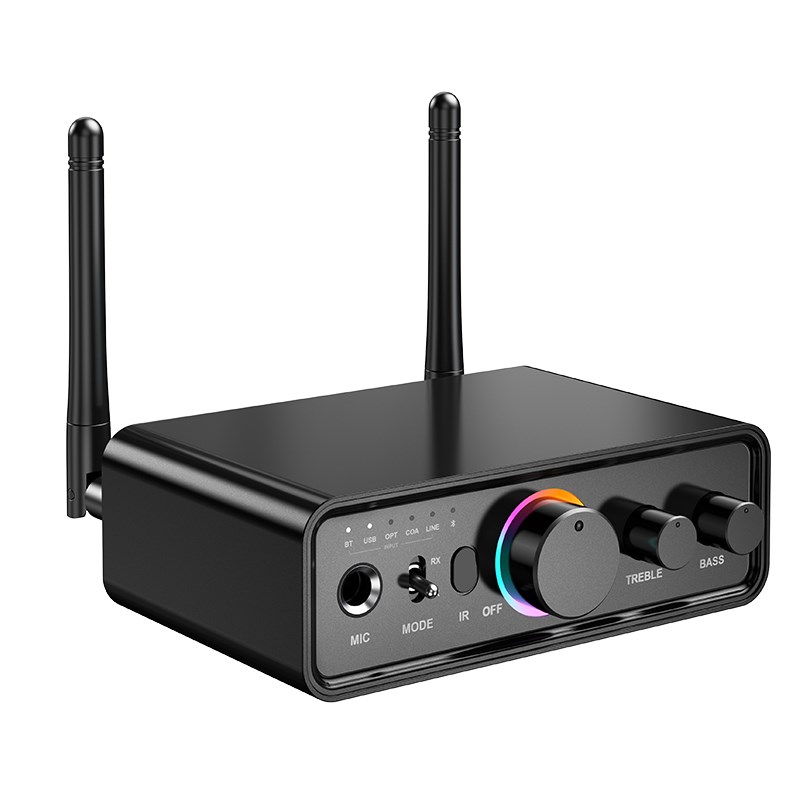 5.3蓝牙接收器改装老音箱响功放K歌专用无损适配器U盘模块发射器