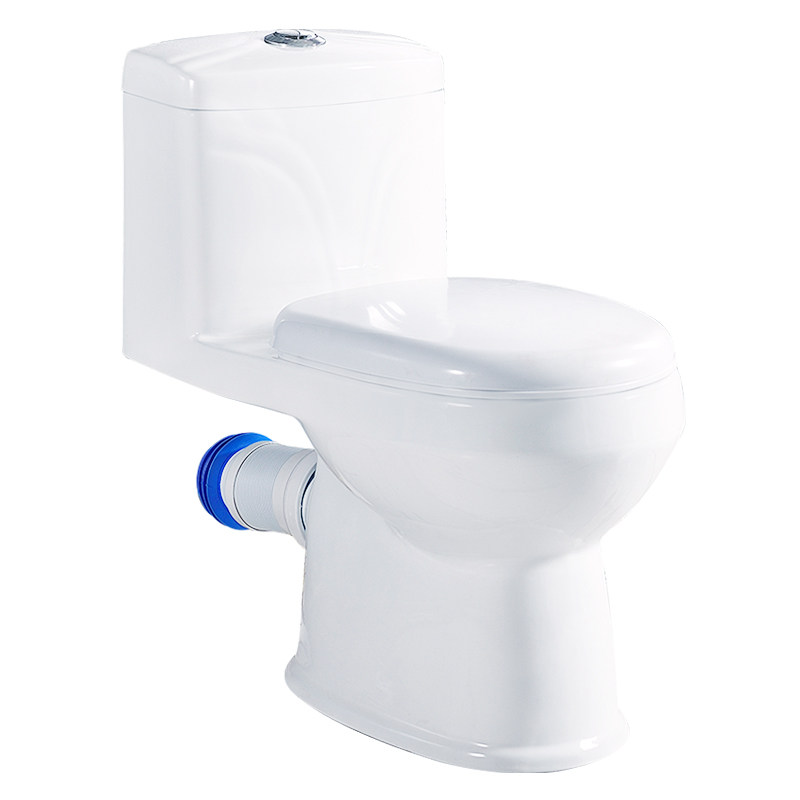 墙排后排水马桶坐便器防臭电动粉碎一体污水提升器自吸泵陶瓷纯色