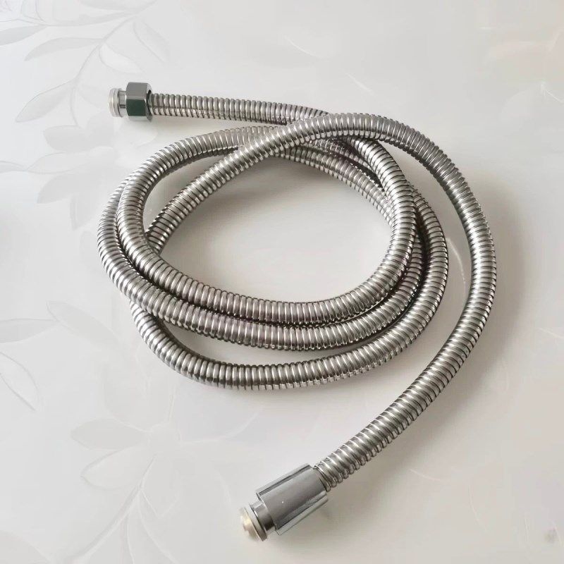 304不锈钢淋浴雨花酒出水管配件软管浴室不锈钢喷头连接管热水器