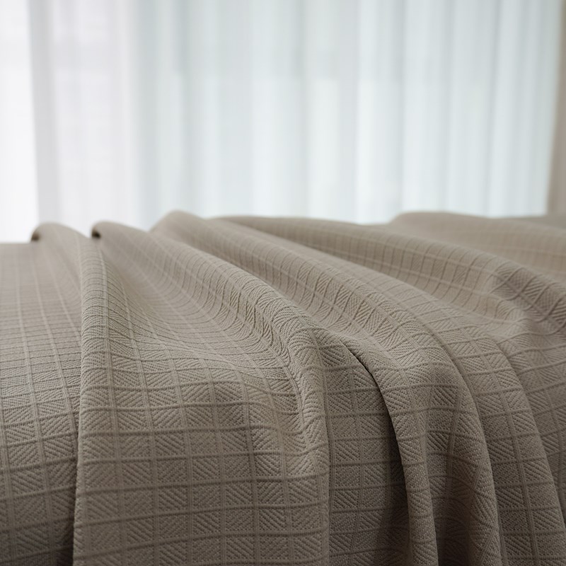 四季通用美容床罩四件套针织棉非纯棉高端轻奢美容院床单2三有洞