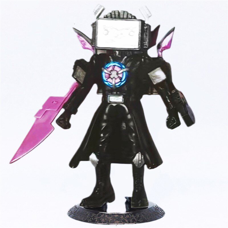 新款泰坦电视人3.0马桶人和监控音响电钻人游戏模型手办男孩玩具