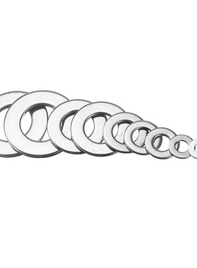 厂家直销580PCS盒装不锈钢304 平垫圈垫片