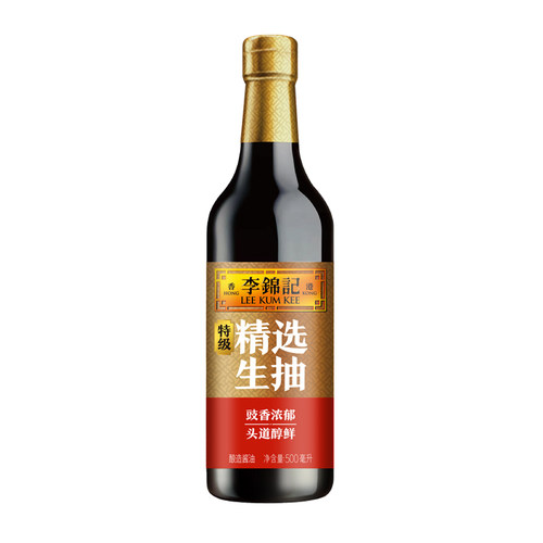 李锦记特级精选生抽500ml