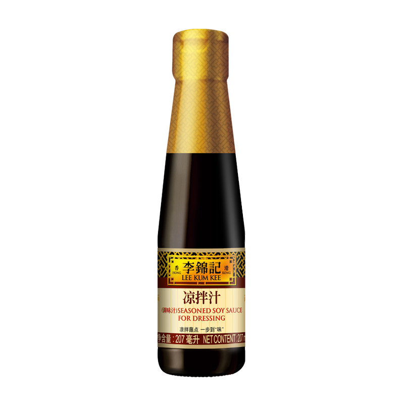 李锦记凉拌汁207ml酿造酱油图片