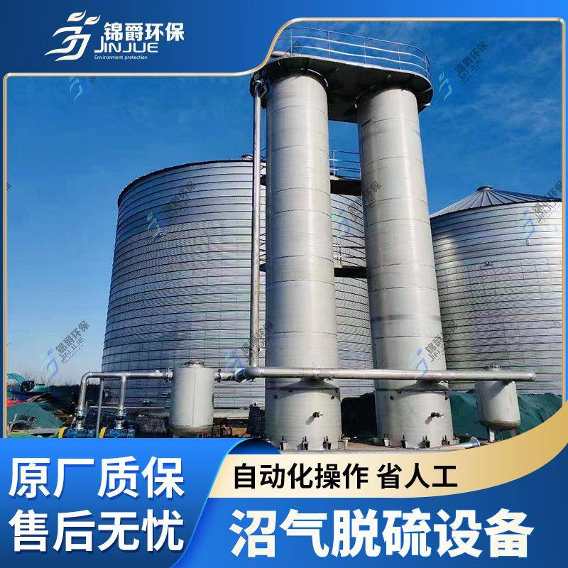 厌氧器沼气池脱硫设备脱水脱硫罐干法脱硫器沼气净化系统