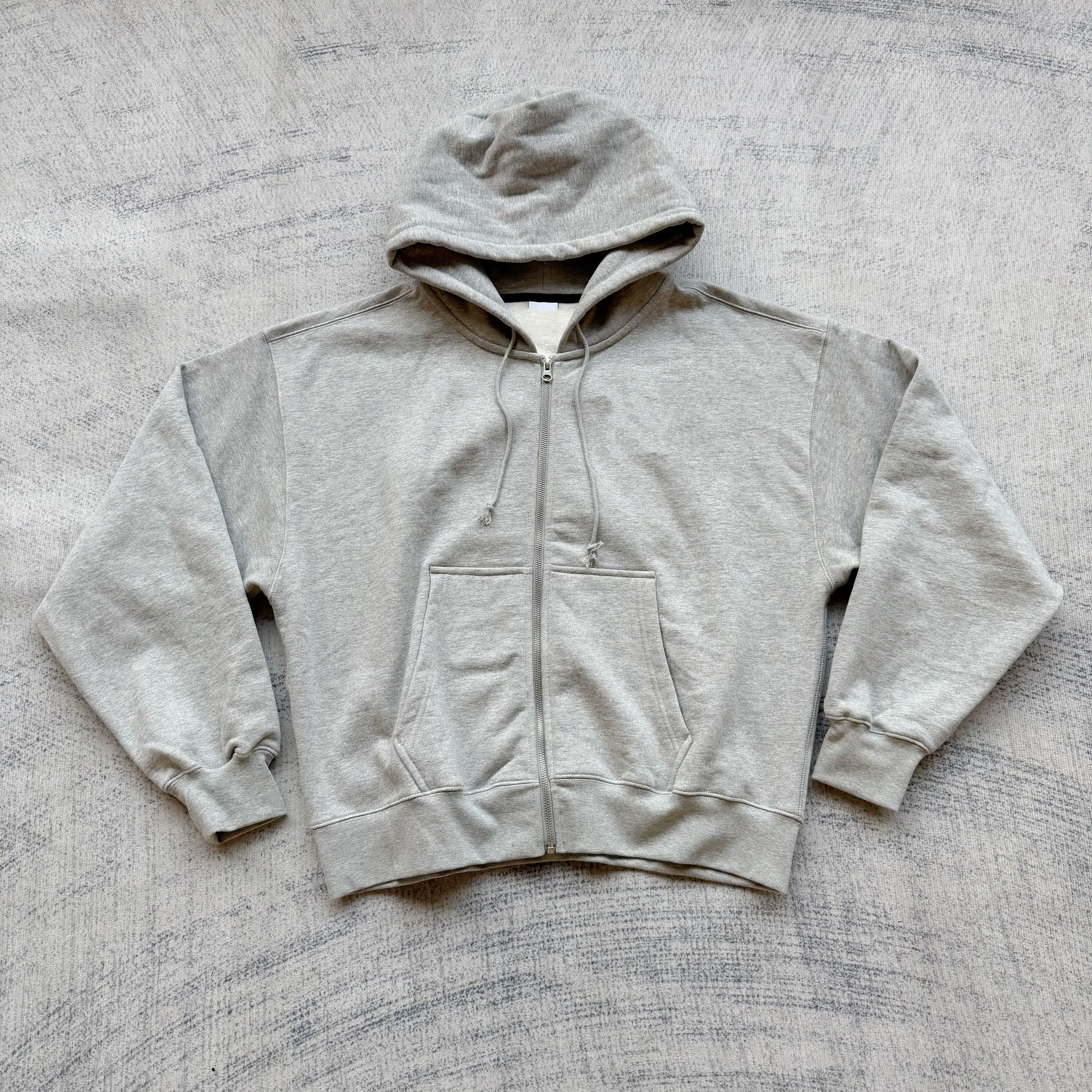 thumbnail for Zippered rectangular monogram sweatshirt