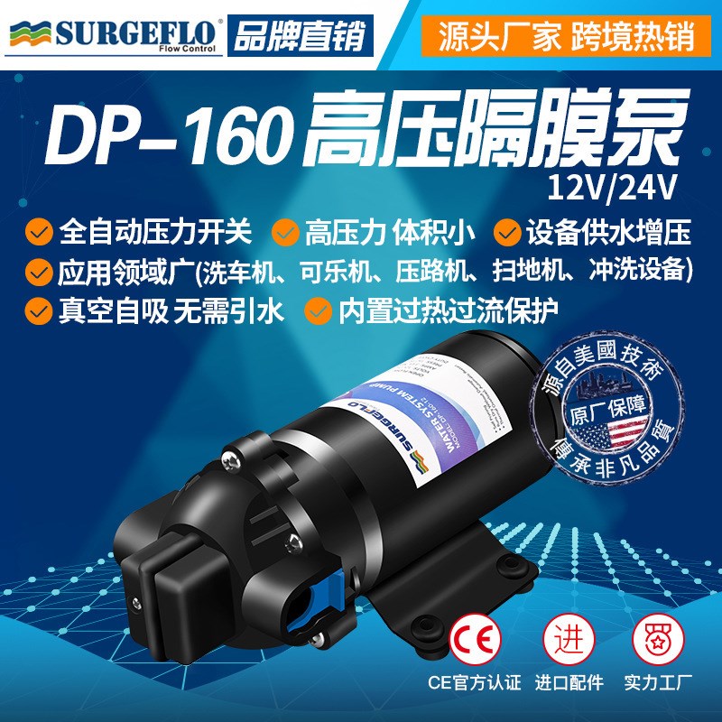 DP-60 微型隔膜水泵 扫路车E循环泵 清洗仪器医美专用泵