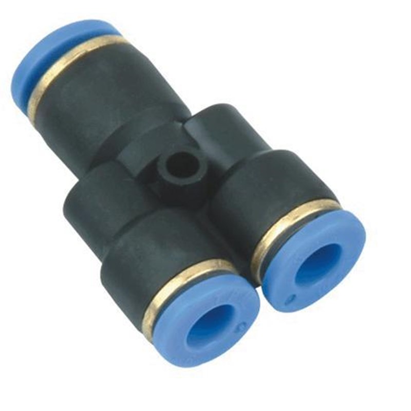 PW6-4 8-6 10-6 10-8 w12-10 16-12 14 变径异径Y三通气管气动接