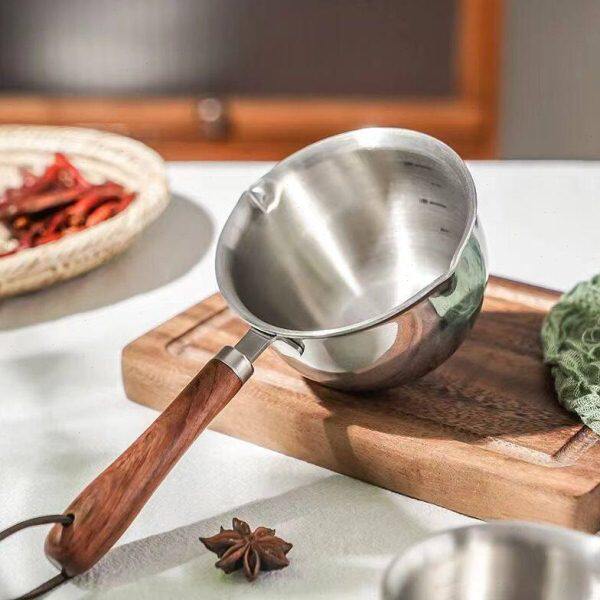 油酱4多功能油壶锅具神器油30小锅泼油热浇勺汁厨房用品热不锈钢