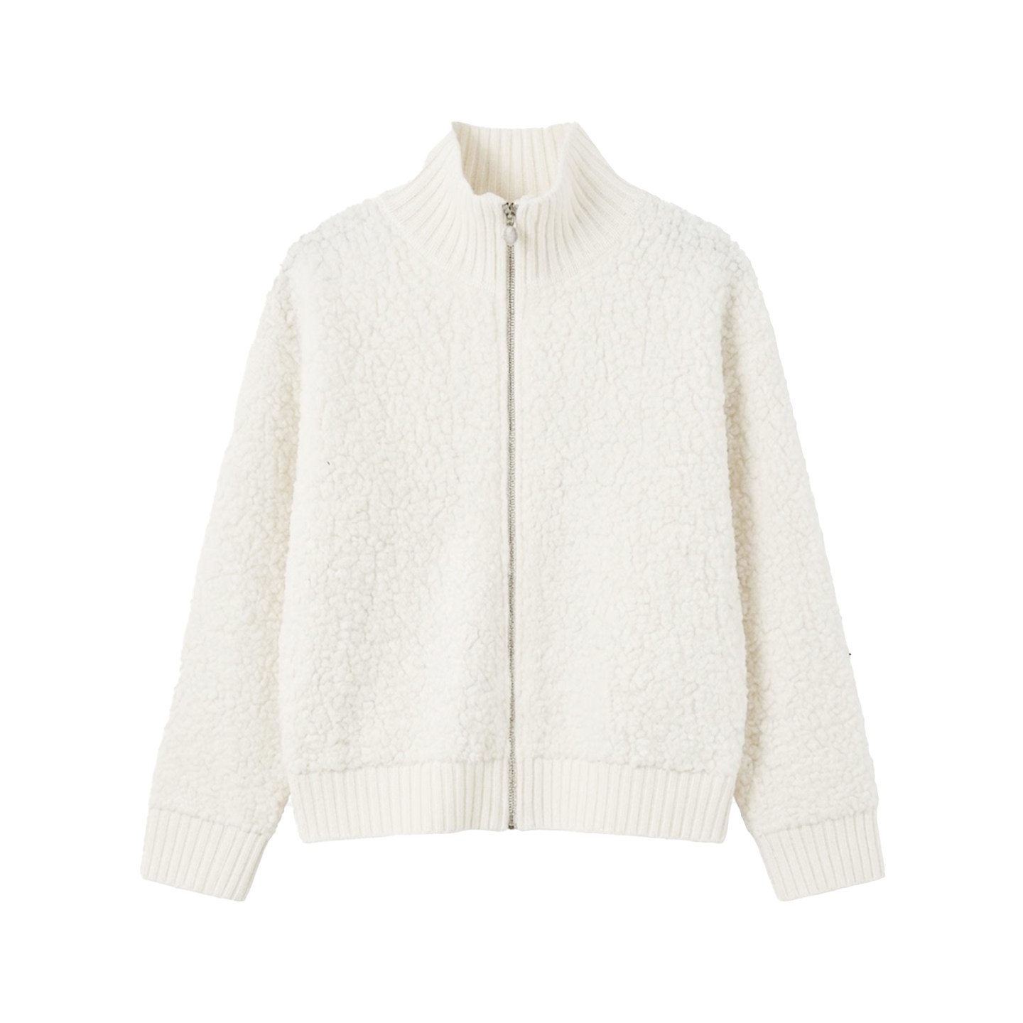 【书婷专享】针织开衫女短外套百搭显瘦保暖毛绒绒外套25068A