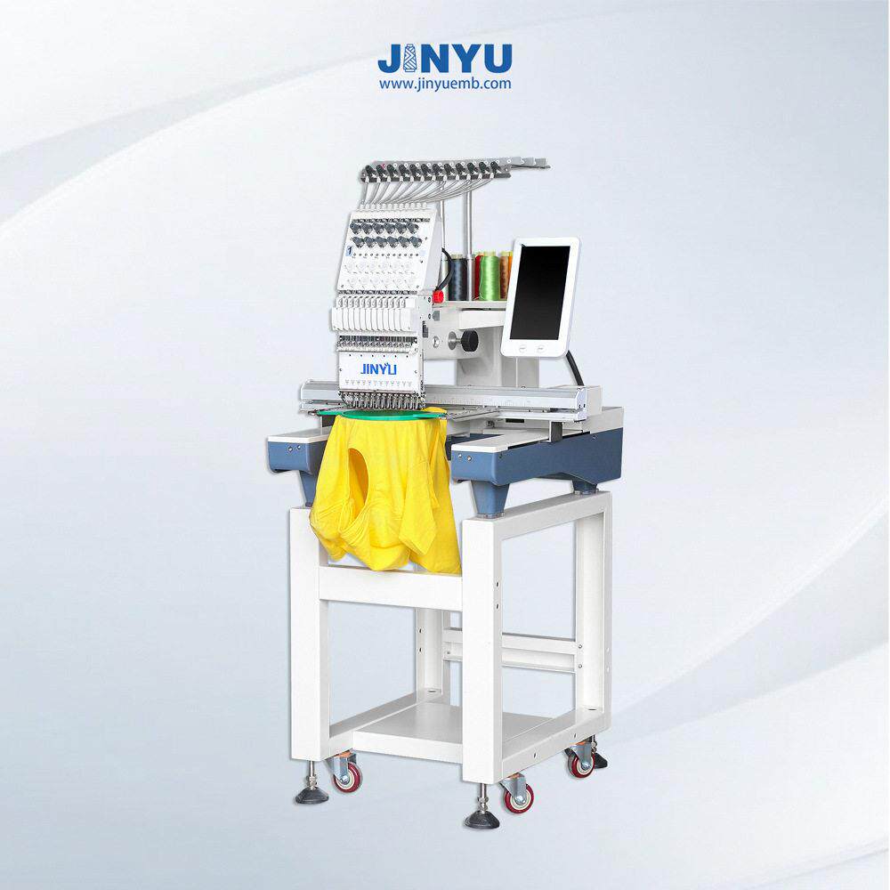 JINYU/金誉电脑绣花机家用头刺绣机帽子成衣刺绣机