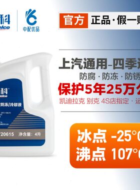 德科汽车防冻液冷却液四季通用防锈防腐防冻-25度绿色红色 中配