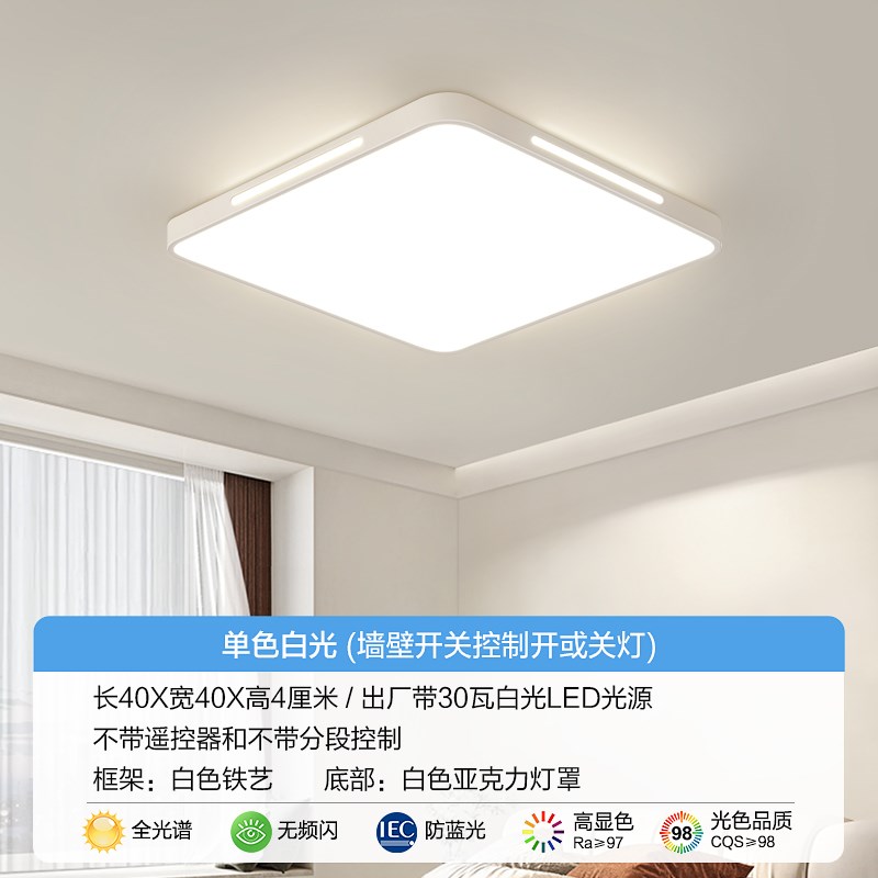 客厅客厅灯超薄吸顶灯202t5新款房间主卧室吊灯具大全屋现代简约