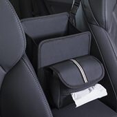 车载水杯架杯托水壶固定座暖瓶收纳袋汽车用中间座椅扶手箱置物盒