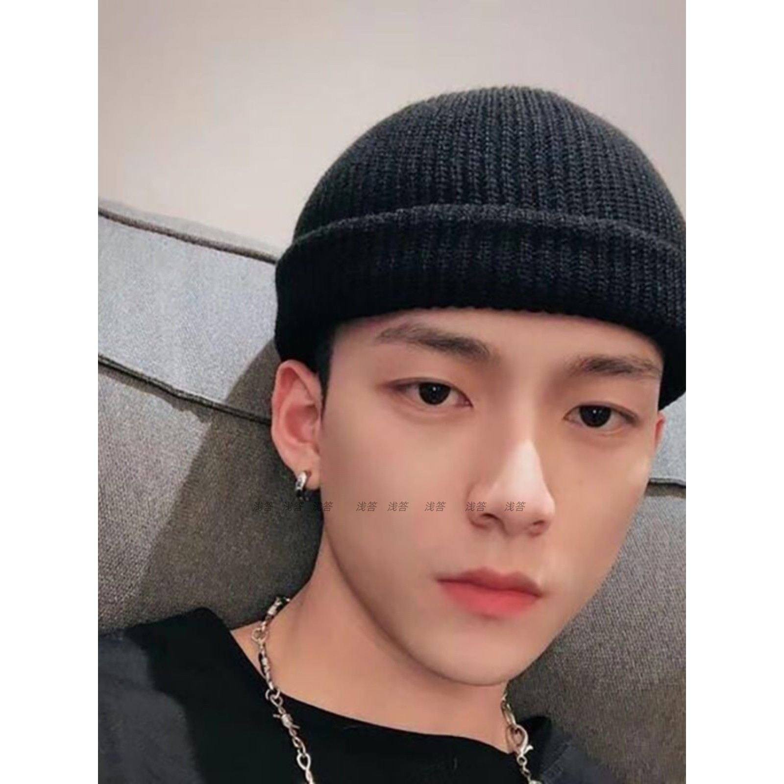 地主帽男款光板女士秋冬季雅痞大头围保暖毛线帽冷帽针织瓜皮帽子,服饰配件/皮带/帽子/围巾,帽子,淘宝优惠券,粉丝福利购,淘宝优惠卷