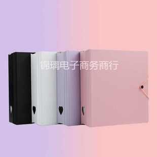 追星收纳活页卡册相册3寸卡片收集册韩国小卡卡册九宫格四宫手帐