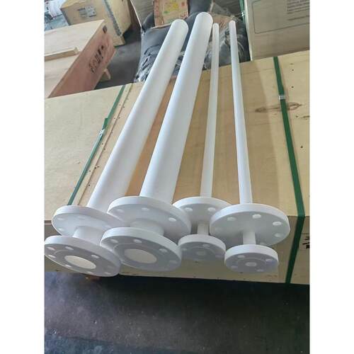 聚四氟乙烯PTFE清洗喷头加工定制铁铁氟龙聚四氟乙烯管法兰焊接