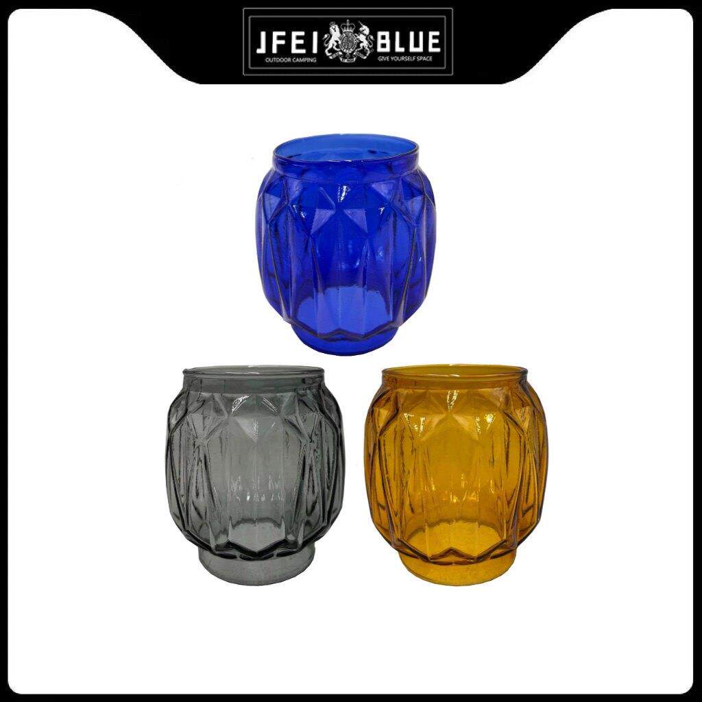 英国JFEIBLUE户外露营火手灯配件玻璃灯罩适用于Feuerhand/Dietz