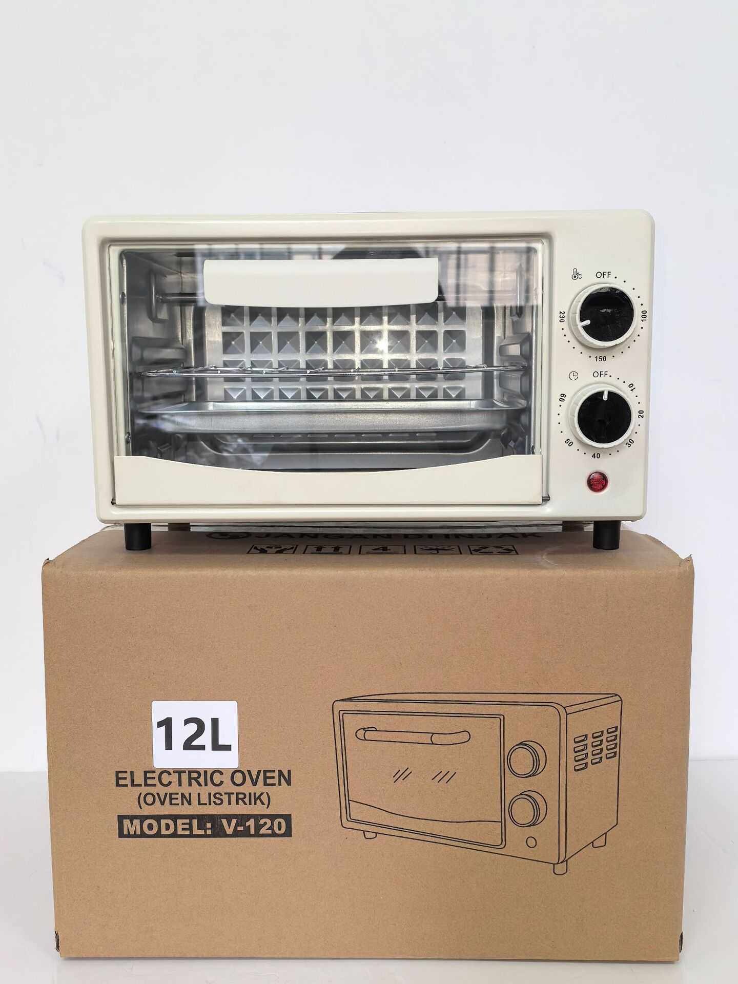 110V American Standard Oven 12L Household Multi-Functional Small Double-Layer Baking Electric Oven 12L~25L Electric Oven