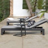 民宿别墅花园沙滩户外露台躺床躺椅庭院酒店泳池靠背椅休闲网红