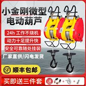 电动葫芦脱提升机家用小吊机式 微型小型小金刚220胡芦便捷悬挂V防