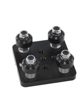 o滑2020V Sl轮滑轮-标20 迷你五3D打印机配件t车盘铝型材 欧40