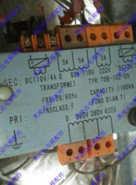 西尼B052102电梯配件--D专用06D/T变压器电梯-10-控制柜B变压器T