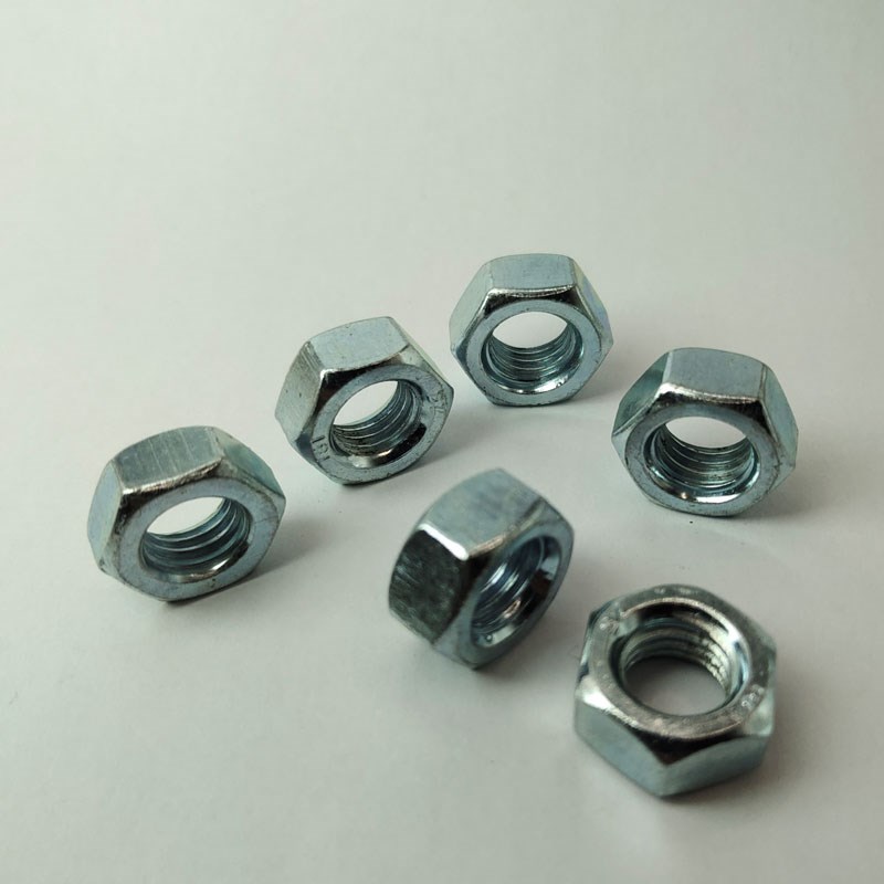 8.8级高强度镀锌六角螺母 螺帽 螺丝帽m6m8m10m12m14m16m18m20m24