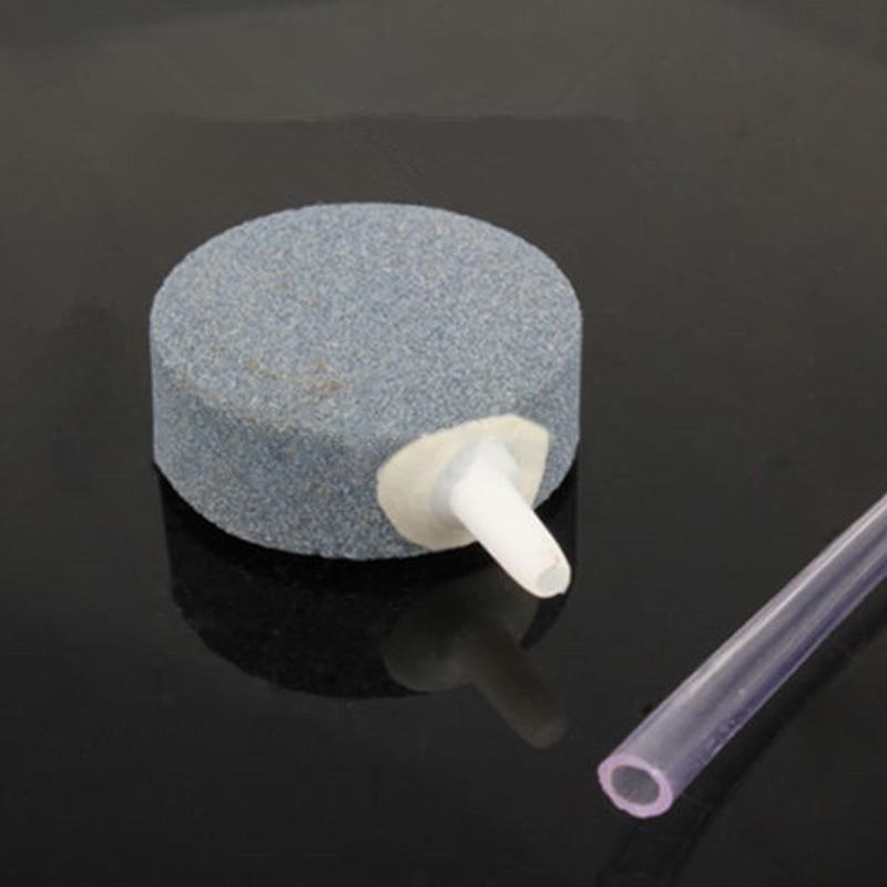 接氧气泵用高温烧结气饼气盘 鱼缸 增氧泵气泡石吸盘米气管全套