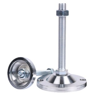 脚杯m16碳钢重型固定地脚螺栓m12m20调节脚金属机械防滑支撑机脚