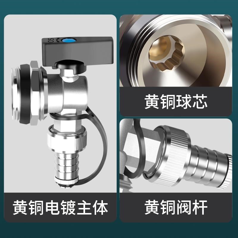 暖气放水阀地暖分水器排水阀专用大流量暖气片排气阀门放水神器