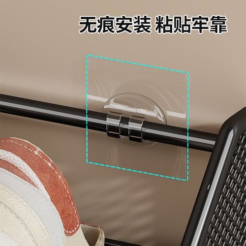 门后悬挂鞋架悬挂壁挂式放鞋架免打孔鞋子收纳层架浴室墙上拖鞋支