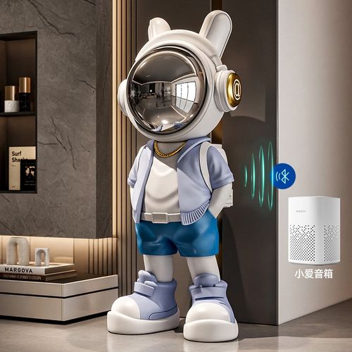 小爱同学音乐太空人摆件智能音响客厅大型落地宇航员蓝牙音箱装饰