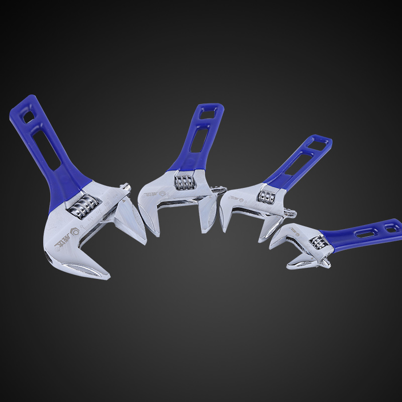 威达超大开口短柄活动扳手 6寸8寸卫浴扳手4寸小迷你短把活口扳手