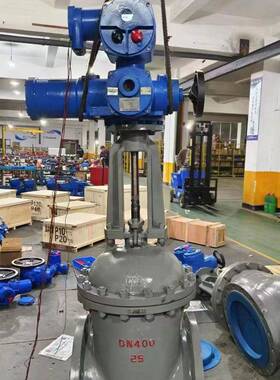 防爆电动闸阀DN200PN16660V配套矿用隔爆兼本安型阀门电动装置