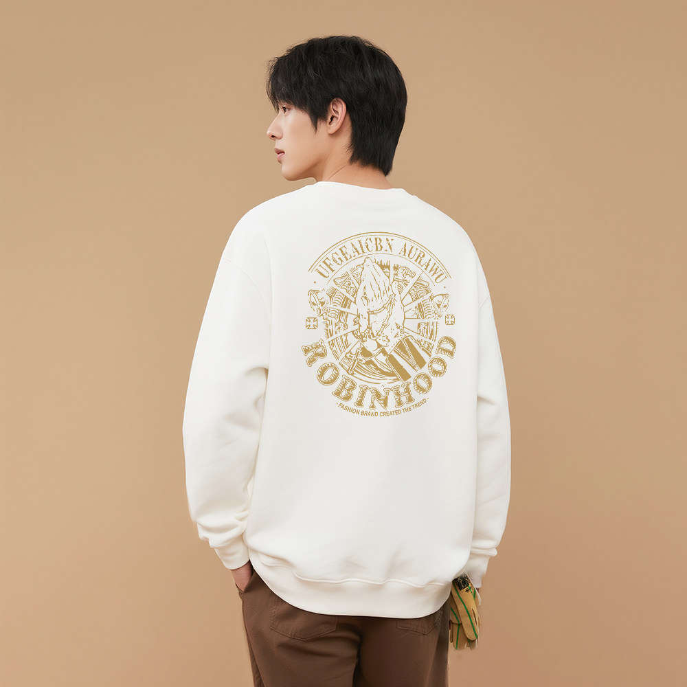 罗宾汉户外运动美式高级感卫衣