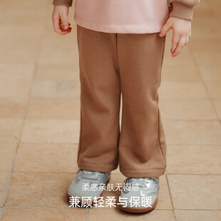 女童甜美喇叭裤 新品 女宝宝外穿休闲裤 新款 Oak 长裤 Family秋季
