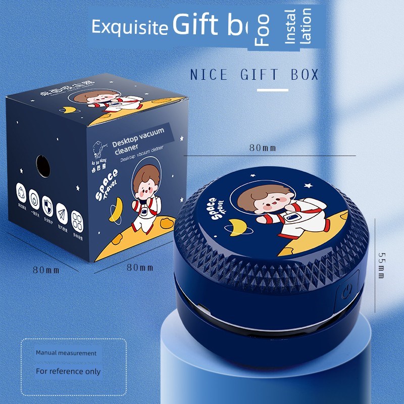 电动桌面吸尘器,可吸收橡皮屑,铅笔灰,清洁文具,学生和儿童,迷你