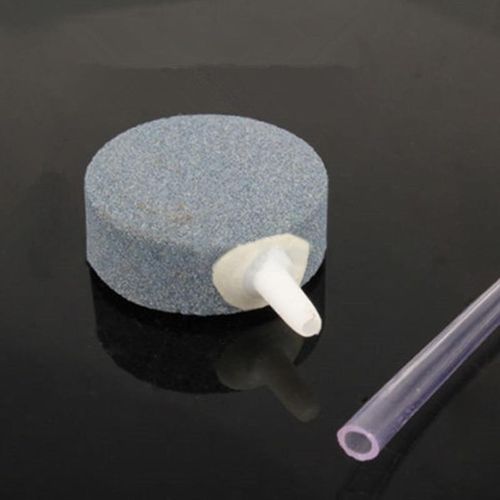 接氧气泵用高温烧结气饼气盘 鱼缸 增氧泵气泡石吸盘米气管全套