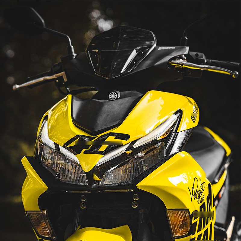 适用23款雅马哈NVX155赛车手贴纸全车版画拉花贴花装饰保护贴改装