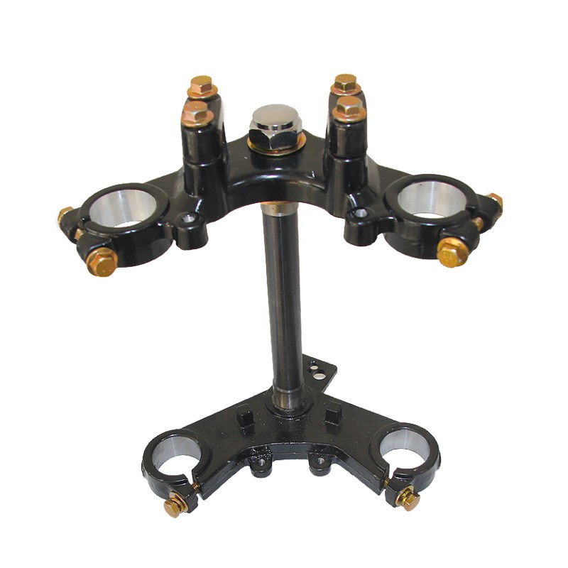 宗申电动三轮快递车37管上联板太子减震支架下连板方向柱