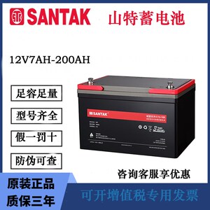 山特蓄电池C12-38/65/100/12V100AH直流屏EPS电源UPS不间断机房楼