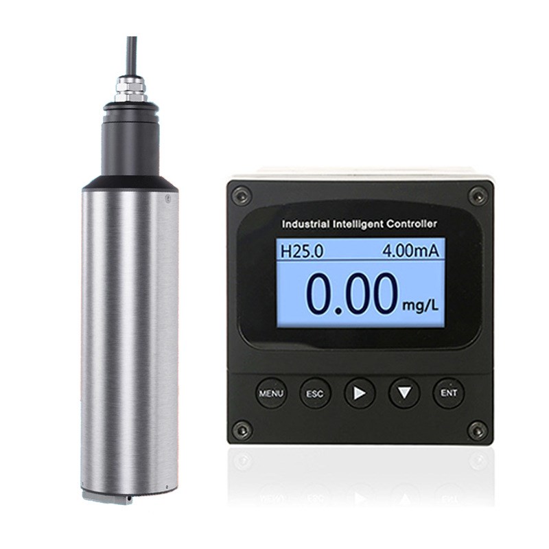 工业大量程水质浊度计悬浮物探头污泥浓度传感器自清洁检测仪