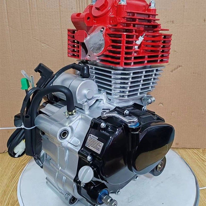 新款cB300cc大头机越野改装摩托发动机适合普通悬挂通用车架直上