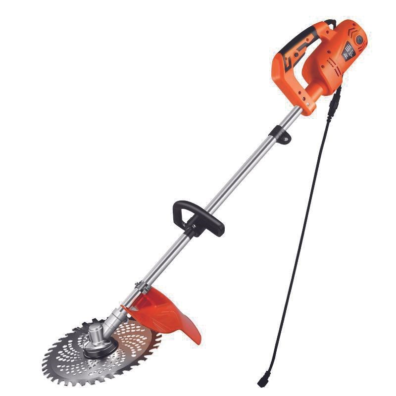 进口农用割草h机家用插电动车背负式电力割草机多功能松土开荒神