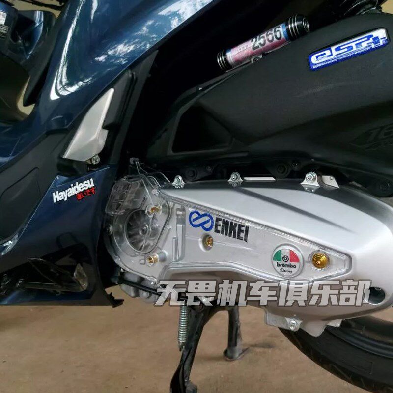 适用于本田PCX160透明进气盖 PCX160/ADV160改装发动机装饰保护盖
